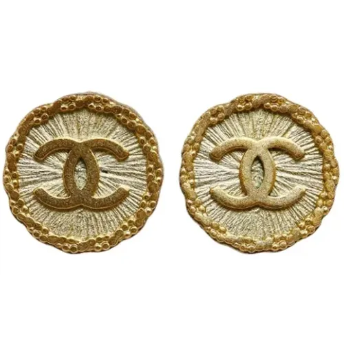 Pre-owned Metal chanel-jewelry , female, Sizes: ONE SIZE - Chanel Vintage - Modalova