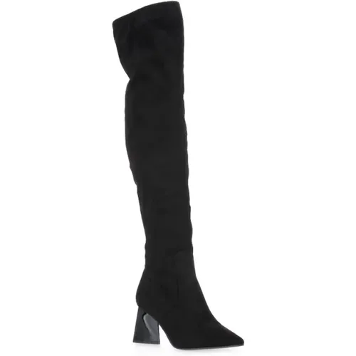 Evermore Over-the-Knee Boots , female, Sizes: 6 UK, 5 UK, 4 1/2 UK - Steve Madden - Modalova