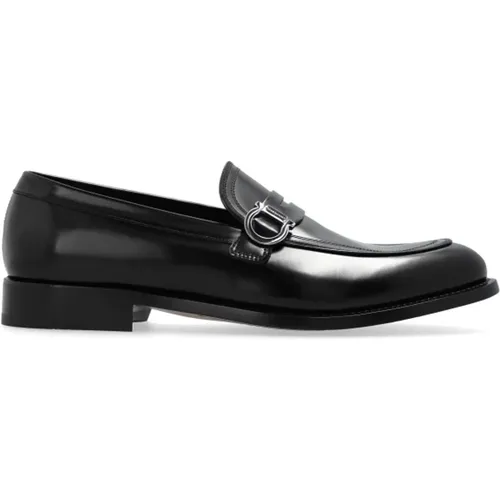 Leather shoes `Canada` , male, Sizes: 6 UK, 7 UK - Salvatore Ferragamo - Modalova