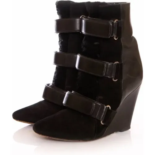 Wedge Boots , female, Sizes: 3 1/2 UK - Isabel Marant Pre-owned - Modalova