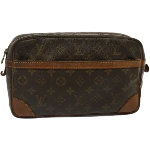 Pre-owned Canvas clutches , female, Sizes: ONE SIZE - Louis Vuitton Vintage - Modalova