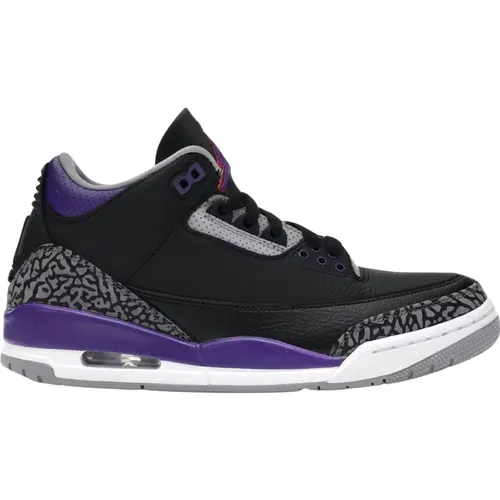 Limited Edition Retro Black Court Purple , male, Sizes: 8 UK, 10 UK, 13 1/2 UK, 4 UK, 5 UK, 2 UK, 3 1/2 UK, 6 1/2 UK, 11 UK, 4 1/2 UK, 2 1/2 UK, 1 1/2 - Nike - Modalova