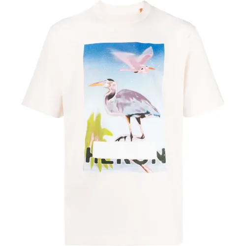 Censored Printed T-Shirt in , male, Sizes: S - Heron Preston - Modalova