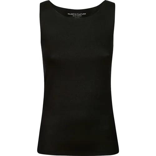 Elegantes Slim Fit Tank Top - majestic filatures - Modalova