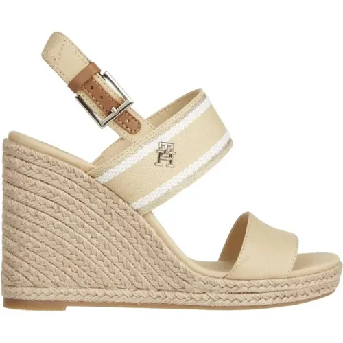 Wedge Sandal , female, Sizes: 8 UK, 7 UK, 6 UK, 4 UK, 5 UK - Tommy Hilfiger - Modalova