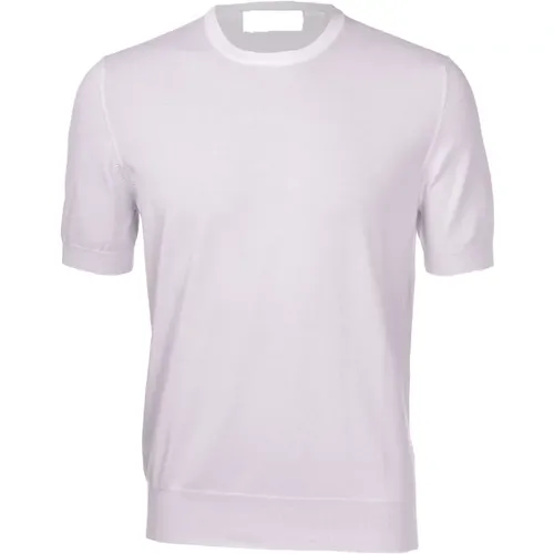 Bio-Baumwolle Vintage T-shirt , Herren, Größe: 3XL - Paolo Fiorillo Capri - Modalova