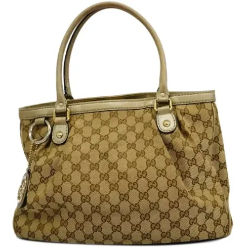 Pre-owned Canvas gucci-bags , female, Sizes: ONE SIZE - Gucci Vintage - Modalova