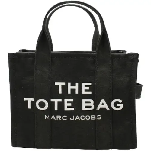 Schwarze Baumwoll Mini Tote Tasche - Marc Jacobs Pre-owned - Modalova