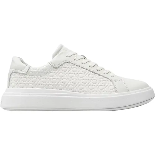 Stylish Lace Up Sneakers , male, Sizes: 10 UK, 7 UK, 11 UK, 9 UK, 8 UK - Calvin Klein - Modalova