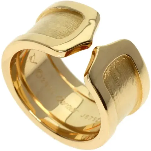 Pre-owned Gold rings , female, Sizes: ONE SIZE - Cartier Vintage - Modalova