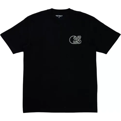 Cotton Night Night T-shirt , male, Sizes: M, XL - Carhartt WIP - Modalova