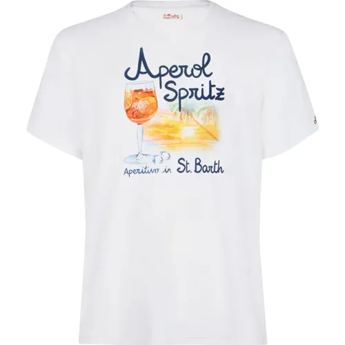 Venice Bia T-Shirt , male, Sizes: 2XL, XL, M, L - Saint Barth - Modalova