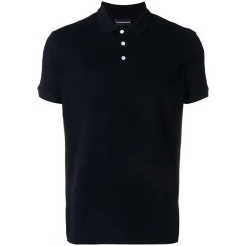 Classic Cotton Polo Shirt , male, Sizes: 3XL, S, L - Emporio Armani - Modalova