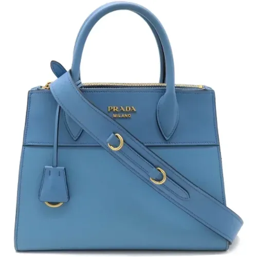 Pre-owned Leather handbags , female, Sizes: ONE SIZE - Prada Vintage - Modalova