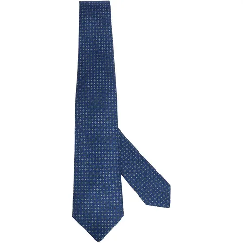 Handmade Silk Tie - Seven Folds , male, Sizes: ONE SIZE - Kiton - Modalova