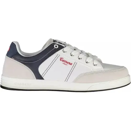 Weißer Polyester Sportschuh , Herren, Größe: 41 EU - Carrera - Modalova