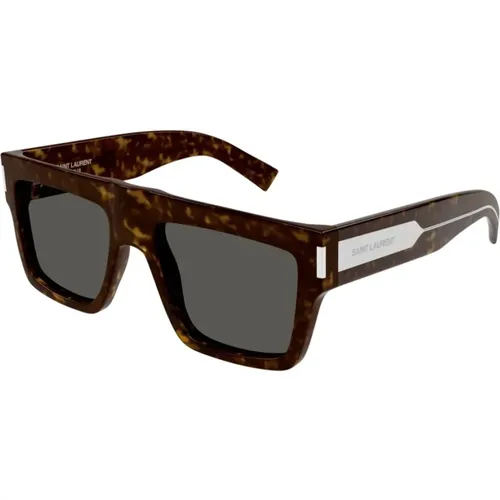 Sunglasses in Color 003 , male, Sizes: 55 MM - Saint Laurent - Modalova