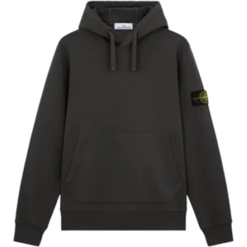 Hooded Cotton Sweatshirt with Front Pocket , male, Sizes: XL, S - Stone Island - Modalova