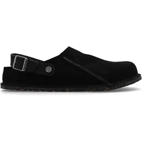 ‘Lutry Premium’ Wildleder-Slides , Herren, Größe: 44 EU - Birkenstock - Modalova