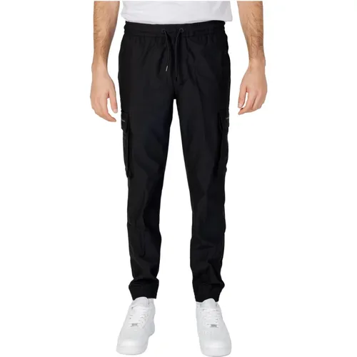 Logo Repeat Technical Sport Pants , male, Sizes: M, L - Calvin Klein Jeans - Modalova