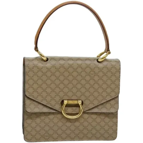 Pre-owned Canvas celine-bags , female, Sizes: ONE SIZE - Celine Vintage - Modalova