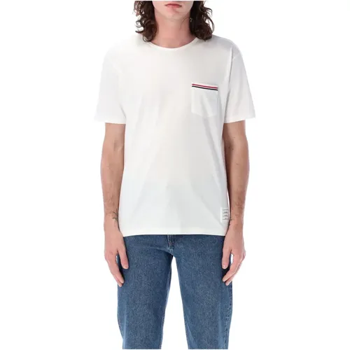 Mens Clothing T-Shirts Polos Ss24 , male, Sizes: S, 2XL - Thom Browne - Modalova