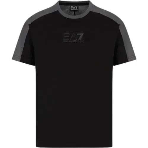 Crew Neck T-shirt ,, male, Sizes: XL, S, 2XL, L, M - Emporio Armani EA7 - Modalova