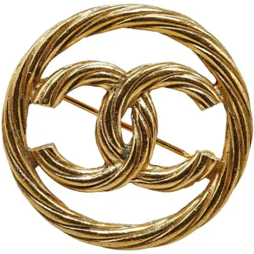 Pre-owned Metal chanel-jewelry , female, Sizes: ONE SIZE - Chanel Vintage - Modalova