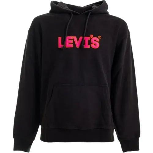 Schwarzer Grafik-Hoodie Levi's - Levis - Modalova