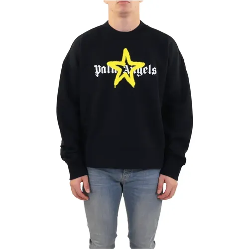 Sweatshirts , male, Sizes: S, L, XL, M - Palm Angels - Modalova