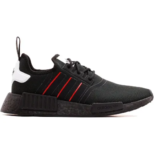 Nmd_R1 Sneakers with Red Accents , male, Sizes: 6 UK - adidas Originals - Modalova