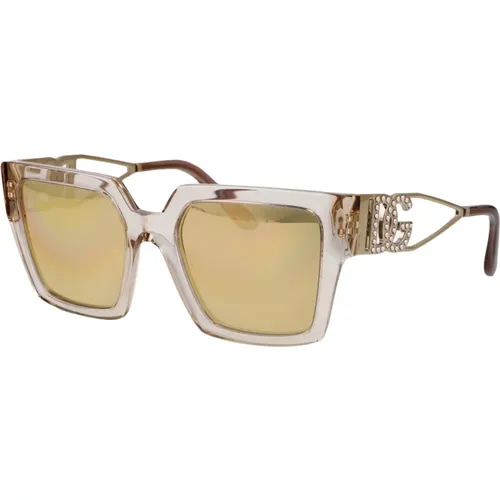 Stylish Sunglasses with Model 0Dg4446B , female, Sizes: 53 MM - Dolce & Gabbana - Modalova