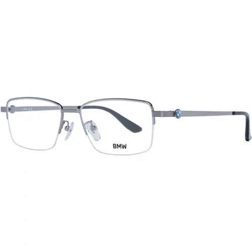 Silber Metall Rechteckige Brille - BMW - Modalova