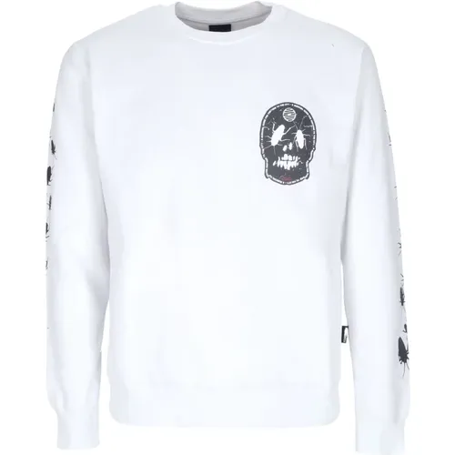 Crewneck Sweatshirt with Embroidered Logo , male, Sizes: L, XL, M - Propaganda - Modalova