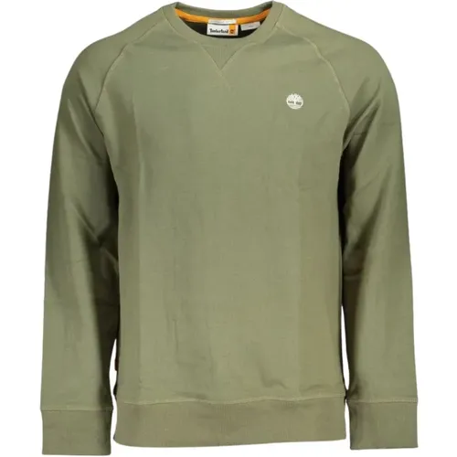 Classic Brushed Crew Neck Sweatshirt , male, Sizes: XL, M, 2XL - Timberland - Modalova