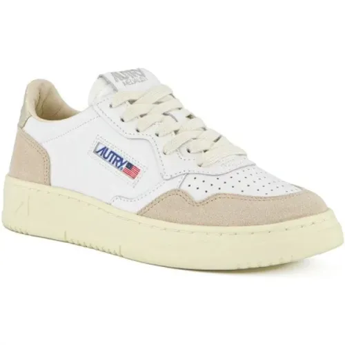 Vintage-inspired Low-Top Sneakers , female, Sizes: 4 UK, 7 UK, 3 UK - Autry - Modalova