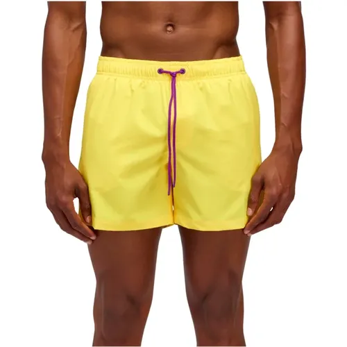 Rainbow Zip Sealed Swimsuit , male, Sizes: L - Sundek - Modalova