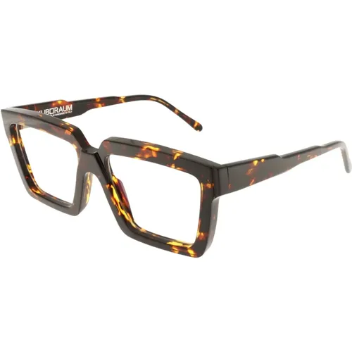 Stylish Unisex Eyeglass Frames , unisex, Sizes: 54 MM - Kuboraum - Modalova