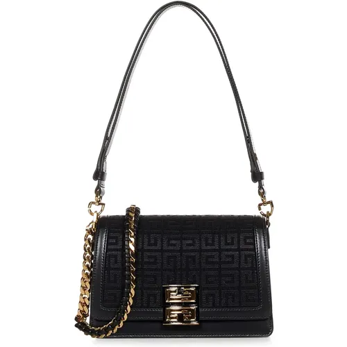 Crocodile-Effect Leather Bag , female, Sizes: ONE SIZE - Givenchy - Modalova