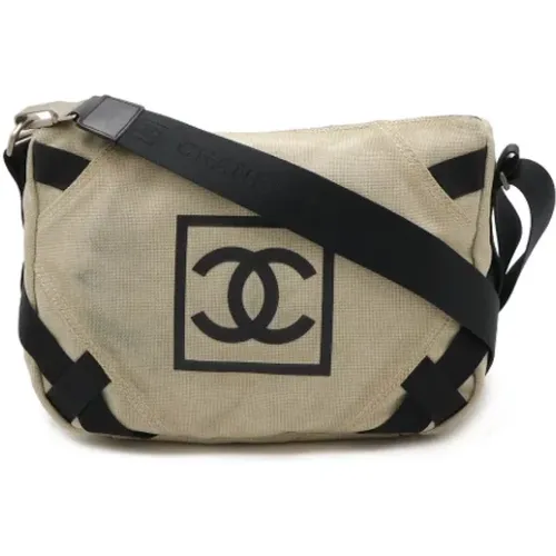 Pre-owned Canvas chanel-bags , female, Sizes: ONE SIZE - Chanel Vintage - Modalova