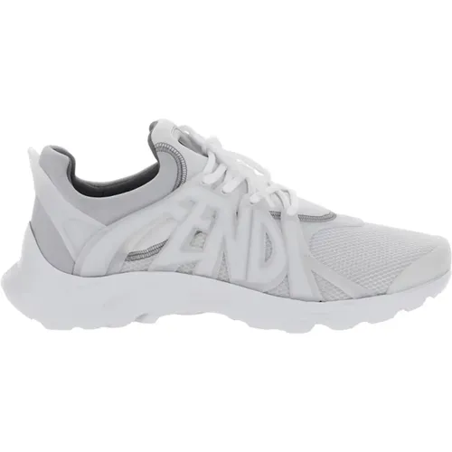 Runner Lettering Sneakers , male, Sizes: 10 UK, 7 UK, 9 UK, 6 UK, 5 UK - Fendi - Modalova