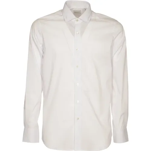 Weiße Hemden für Männer , Herren, Größe: M - Bagutta - Modalova