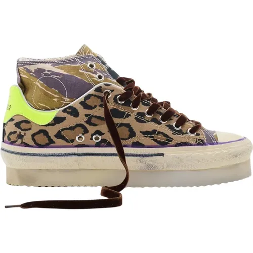 Starless High Platform Leopard Canvas - Hidnander - Modalova