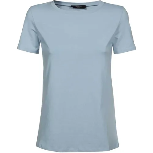 Weekend T-Shirt in Cotton Blend , female, Sizes: XS, M, S - Max Mara Weekend - Modalova