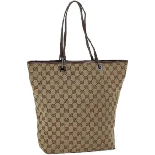 Pre-owned Canvas gucci-bags , female, Sizes: ONE SIZE - Gucci Vintage - Modalova