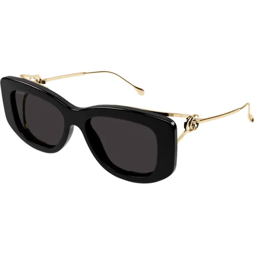 Sunglasses with Original Accessories , female, Sizes: 55 MM - Gucci - Modalova