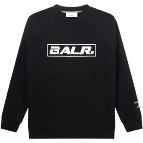 Logo-Print Rundhals-Sweatshirt , Herren, Größe: L - BALR. - Modalova