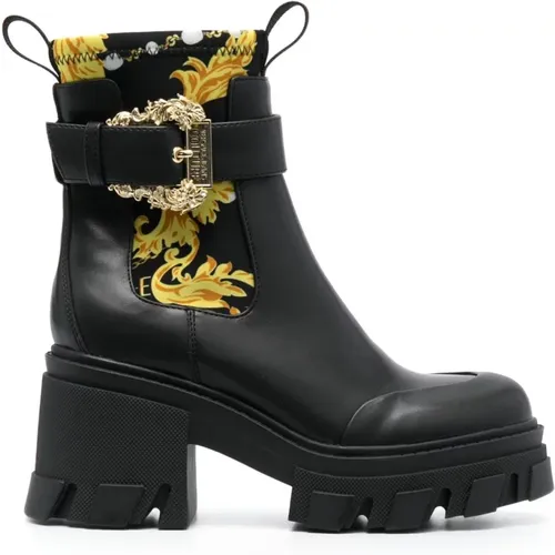 Ankle Boots Elegant Style , female, Sizes: 5 UK - Versace Jeans Couture - Modalova