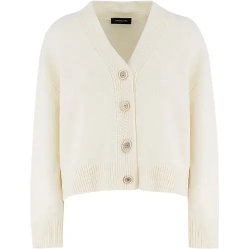 Elegant Wool Cardigan , Damen, Größe: XS - Fabiana Filippi - Modalova