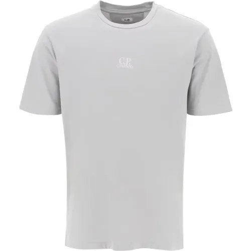 British sailor printed t-shirt with , male, Sizes: XL, S - C.P. Company - Modalova